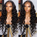 180% Density Full 4x4 Transparent Lace Front Loose Wave Human Hair Wig