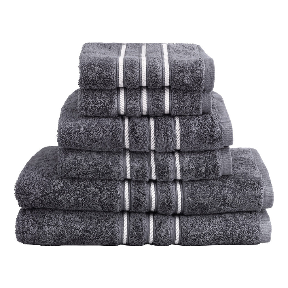NNEDSZ 6 Pack Bath Towels Set Cotton Towel Grey