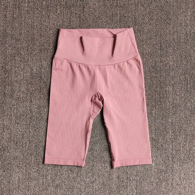 Seamless Fitness Women Yoga Shorts High Waist Workout Shorts Hip Push Up Yoga Running Shorts Sport Gym Leggings